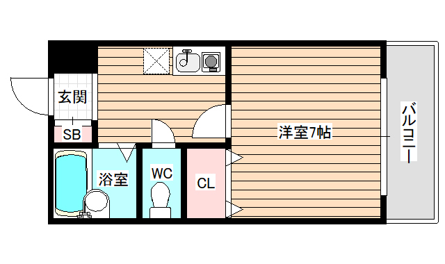 3階の間取り図