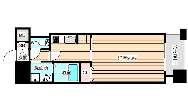 3階の間取り図