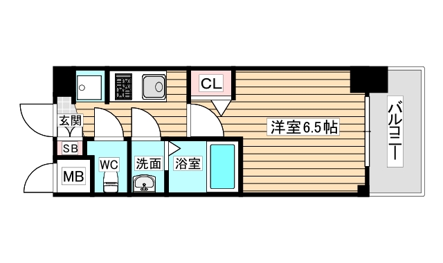 3階の間取り図