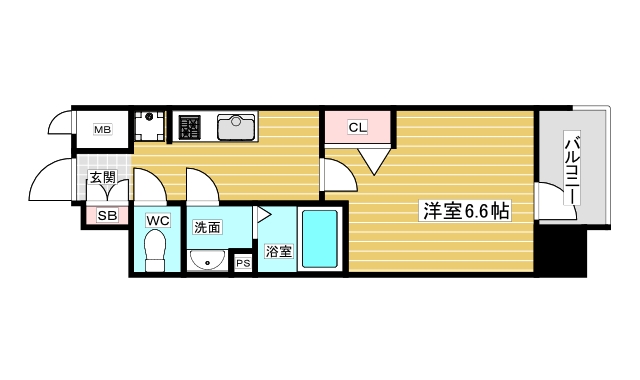 9階の間取り図