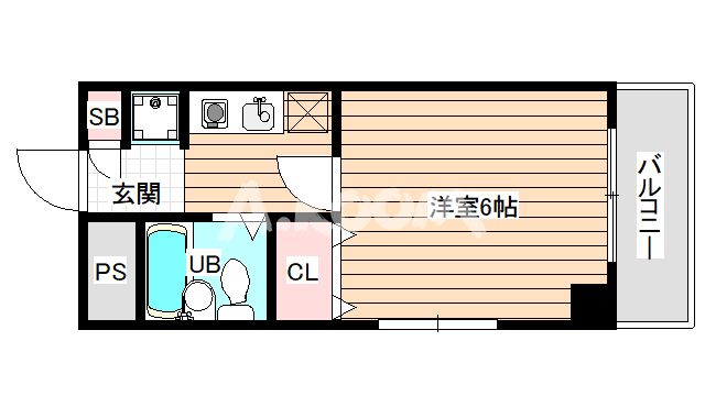 7階の間取り図