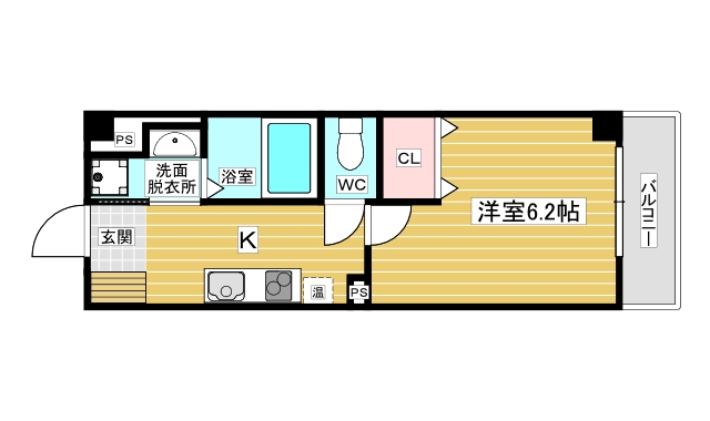 7階の間取り図