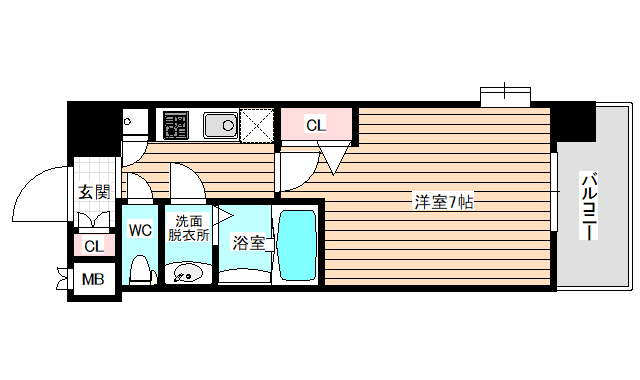 10階の間取り図