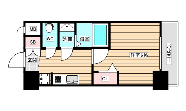 2階の間取り図