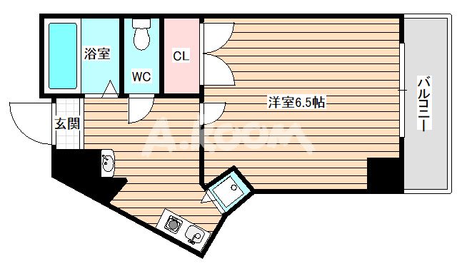 2階の間取り図