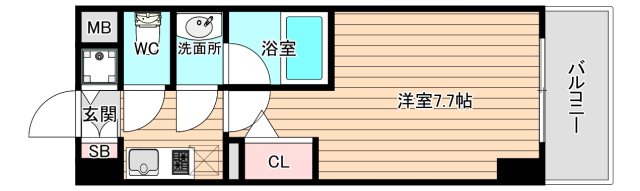 12階の間取り図