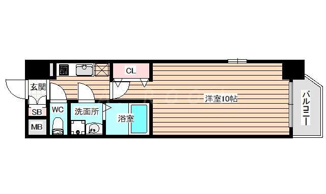 14階の間取り図