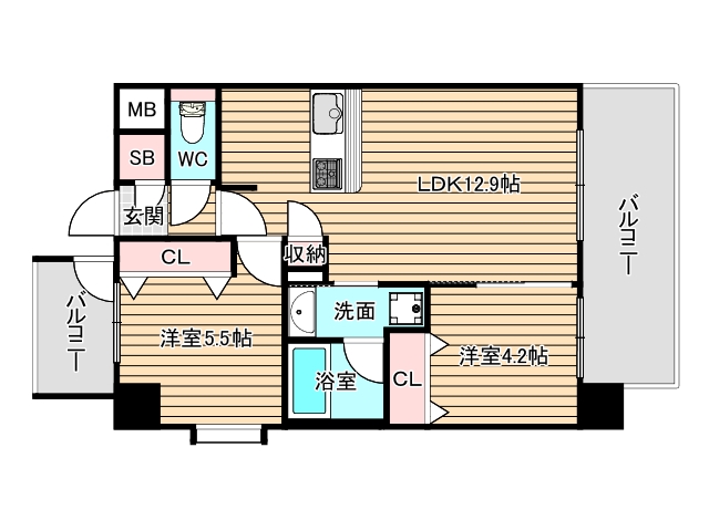 間取図
