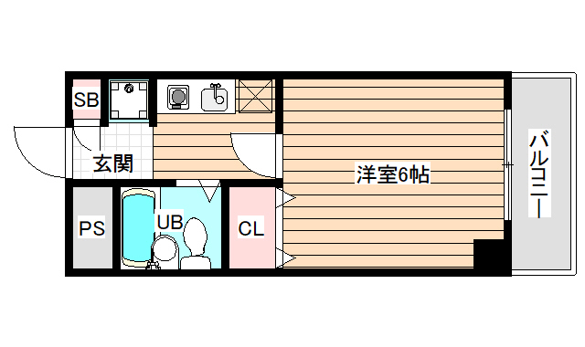 5階の間取り図