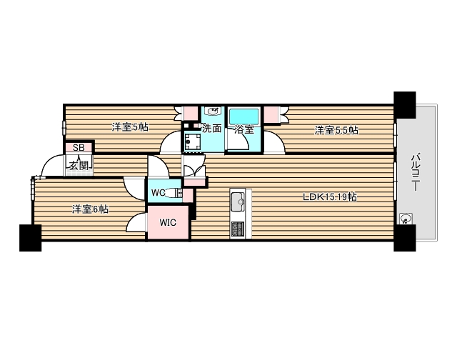 17階の間取り図