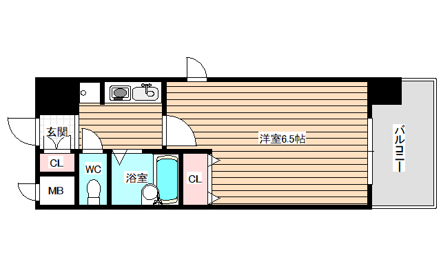 7階の間取り図