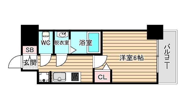 7階の間取り図