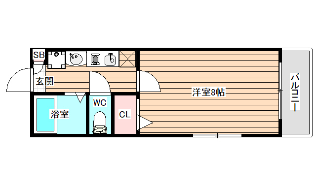 1階の間取り図