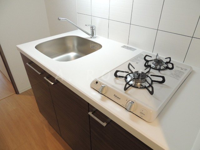 ガス二口システムキッチン ガス二口システムキッチン
