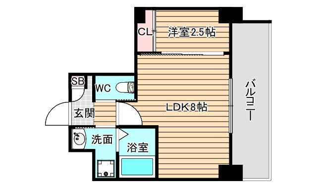 5階の間取り図