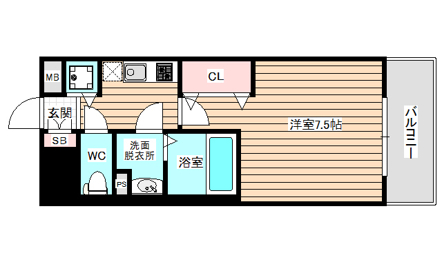 3階の間取り図