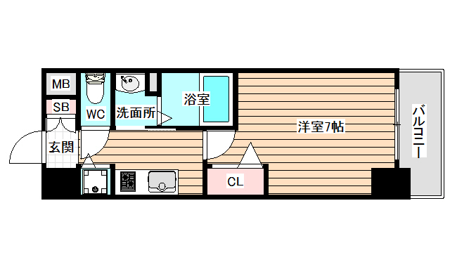 10階の間取り図