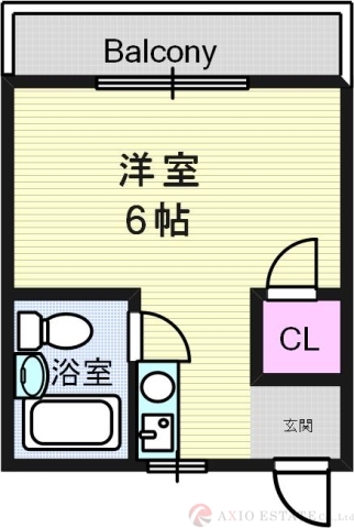 1階の間取り図