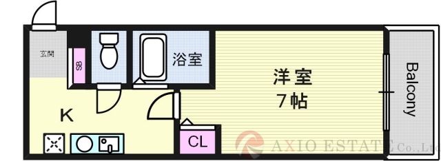 3階の間取り図