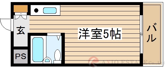 5階の間取り図