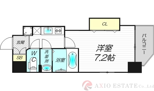 7階の間取り図