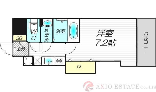 10階の間取り図