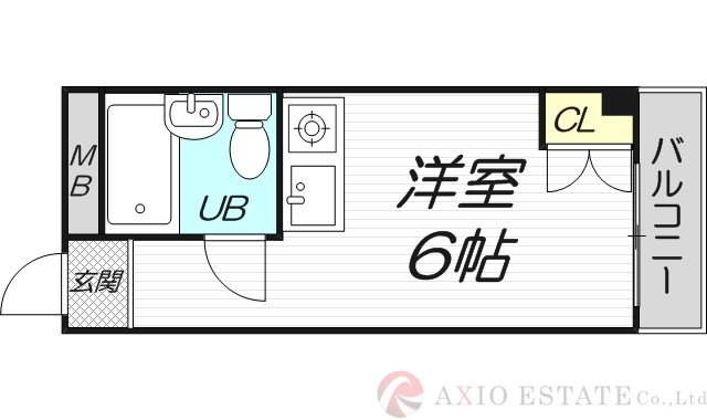 4階の間取り図