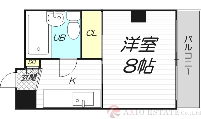 2階の間取り図