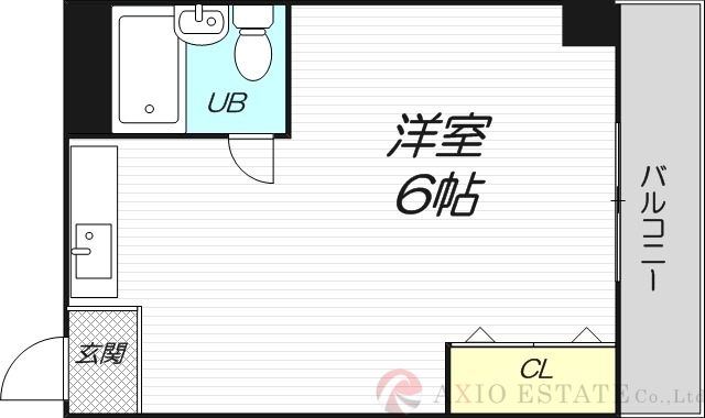 4階の間取り図