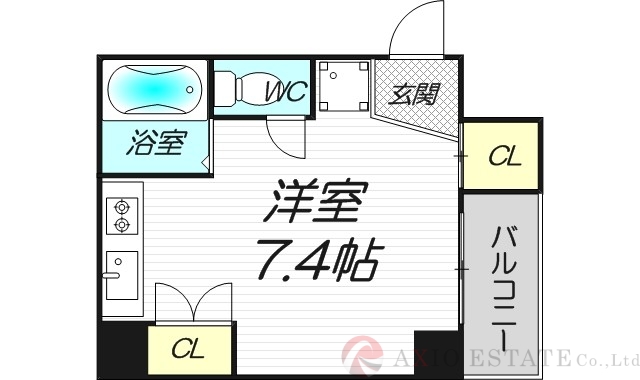 5階の間取り図