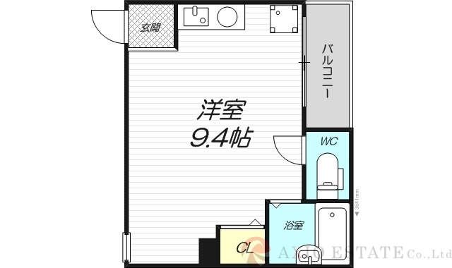 5階の間取り図
