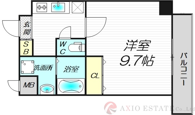 3階の間取り図