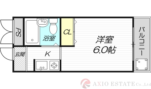 5階の間取り図
