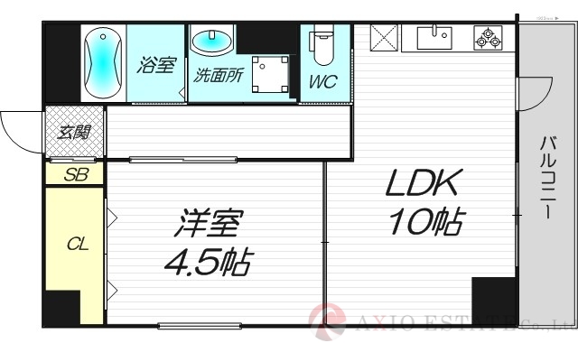 7階の間取り図