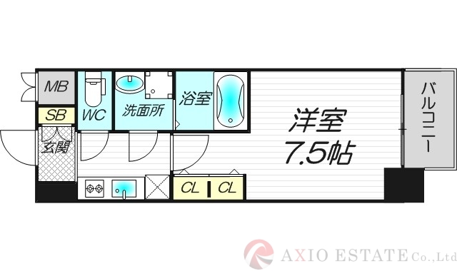 10階の間取り図