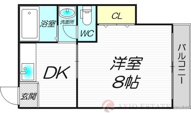 4階の間取り図