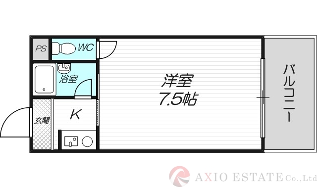 5階の間取り図