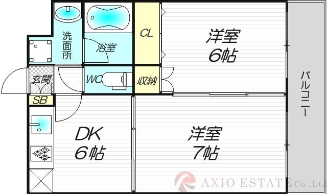3階の間取り図