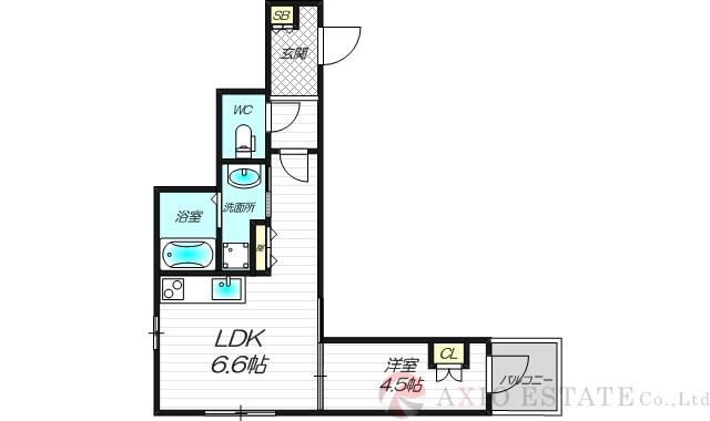 3階の間取り図