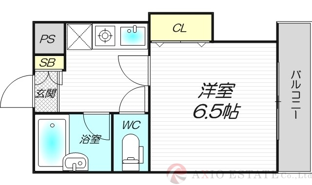 7階の間取り図