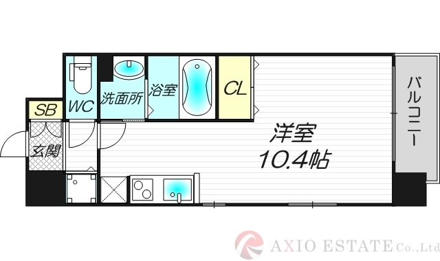10階の間取り図