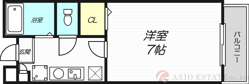 1階の間取り図