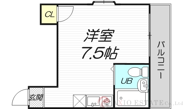 3階の間取り図