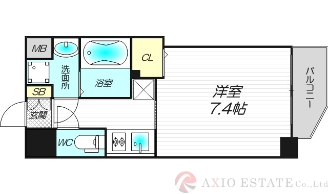 3階の間取り図