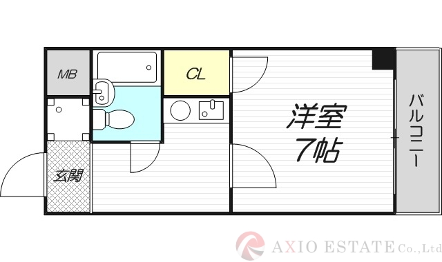 3階の間取り図