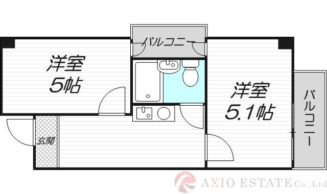 7階の間取り図