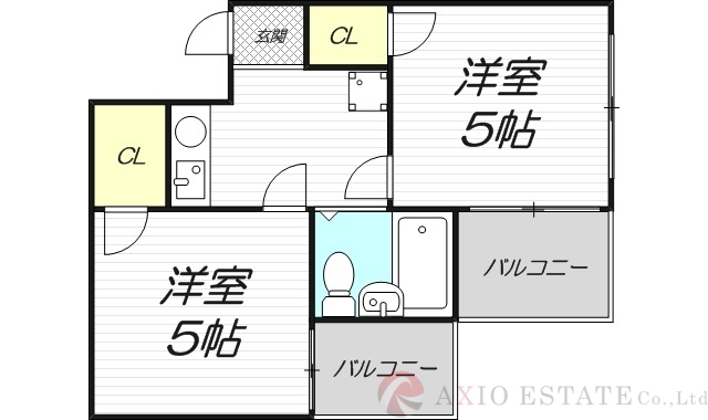 4階の間取り図