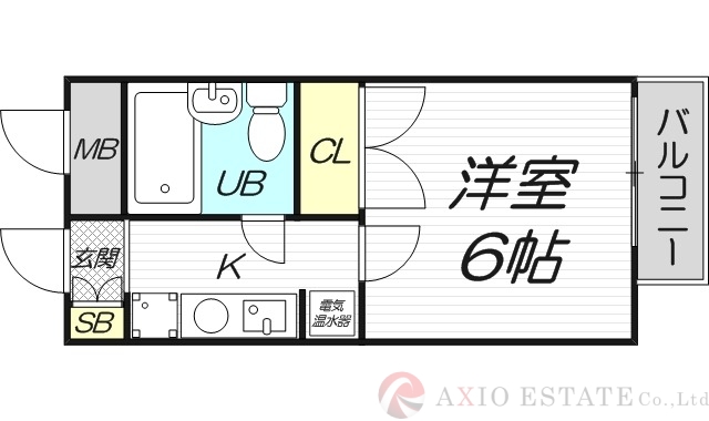 5階の間取り図