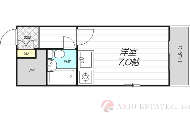 5階の間取り図