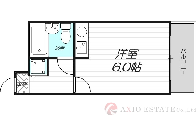 4階の間取り図